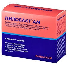 Пилобакт ам таблеток и капсул набор № 
