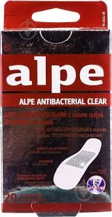 Алпе прозорий антибактеріальний з іонами срібла класік (