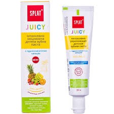 Дитяча зміцнююча зубна паста з гідроксиапатитом серії Juicy ТУТ