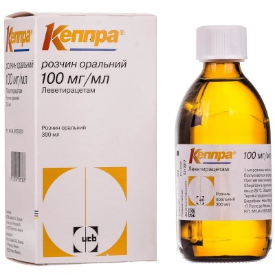 Кеппра оральн сироп 