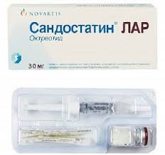 Сандостатин лар (октреотид) микросферы  фл. 
