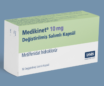 Медикинет (метилфенидат) капс 