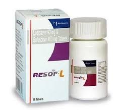 Ресоф Л ( Resof L ) софосбувир 400мг+ледипасвир 90мг, №28,